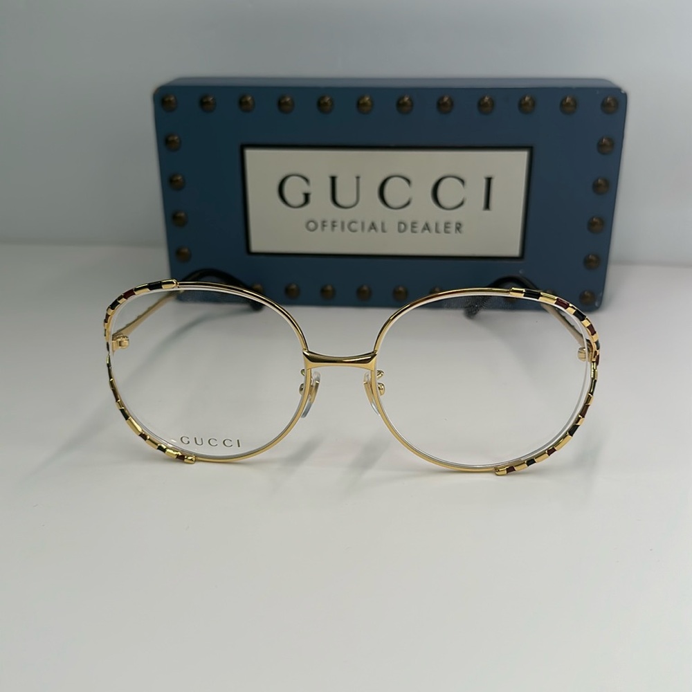 New Authentic Gucci GG0596OA - Alternate Fit Eyeglasses Women - Picture 3 of 14